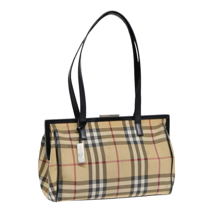 Burberry Nova Auth Leather Beige Shoulder Bag Style 7