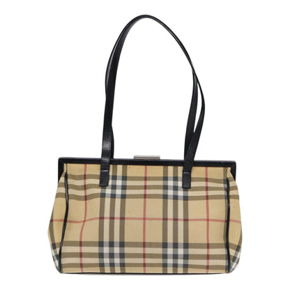 Burberry Nova Auth Leather Beige Shoulder Bag Style 7