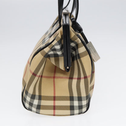 Burberry Nova Auth Leather Beige Shoulder Bag Style 7