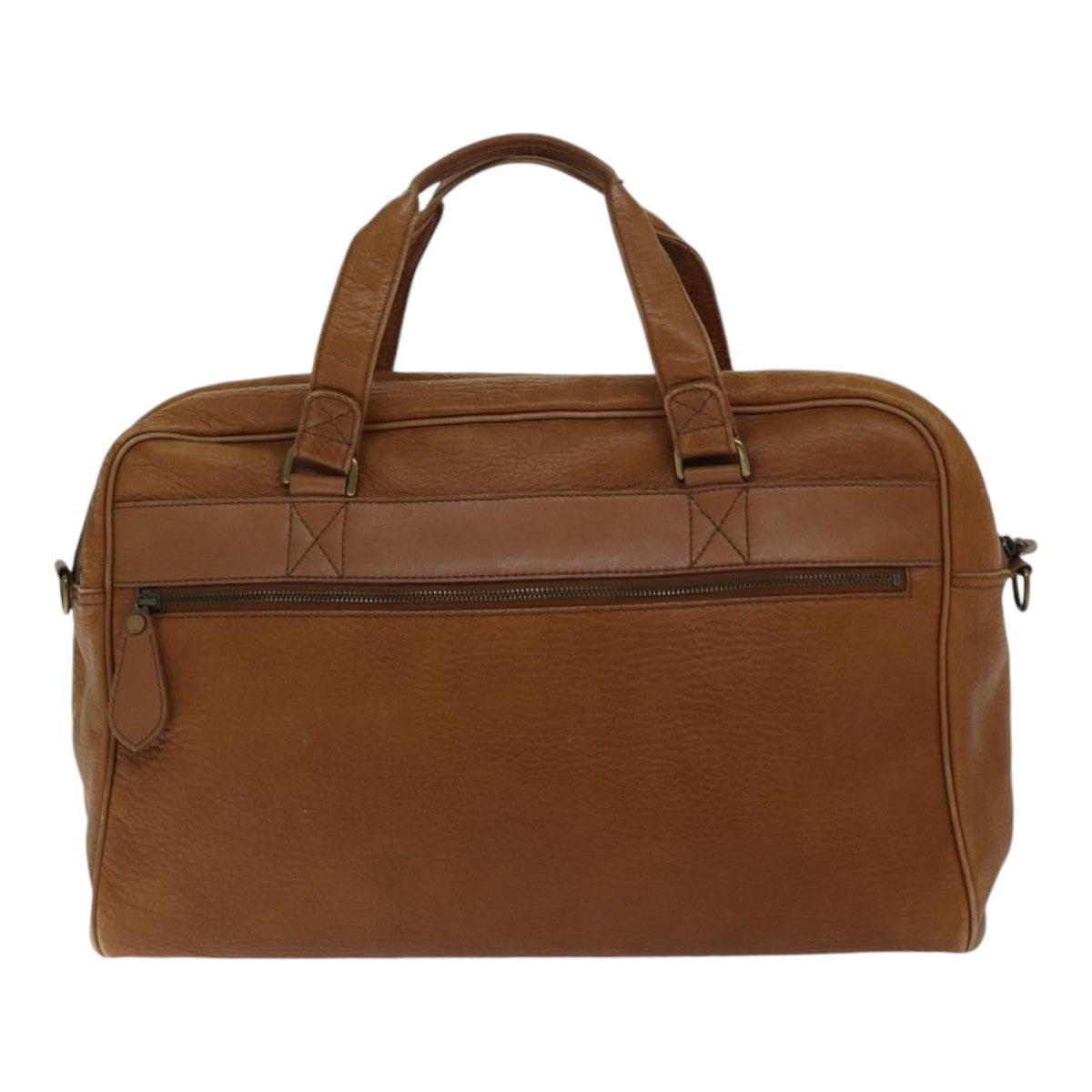 Burberry BurberrySs Boston Leather Brown Handbag