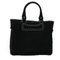 Luxury CELINE Hand Bag Suede Black 6034