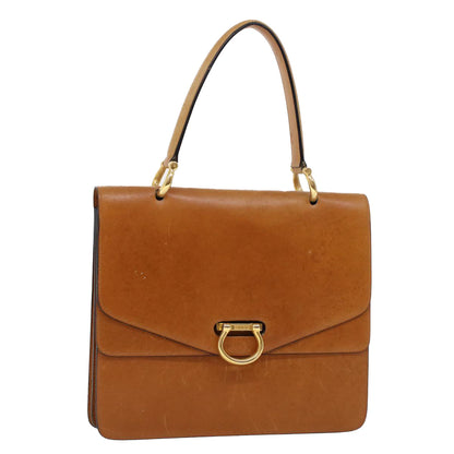 Luxury CELINE Hand Bag Leather Brown 6244
