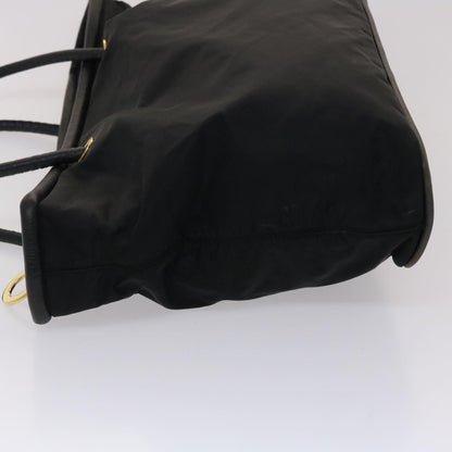 Luxury CELINE Tote Bag Nylon Black 6316