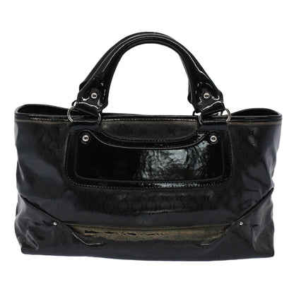 Luxury CELINE Hand Bag Coated Canvas Black 7601