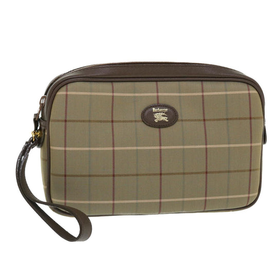 Burberry BURBERRYSs Nova Leather Black Clutch Bag