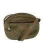 Luxury CELINE Macadam Canvas Shoulder Bag Brown 8712