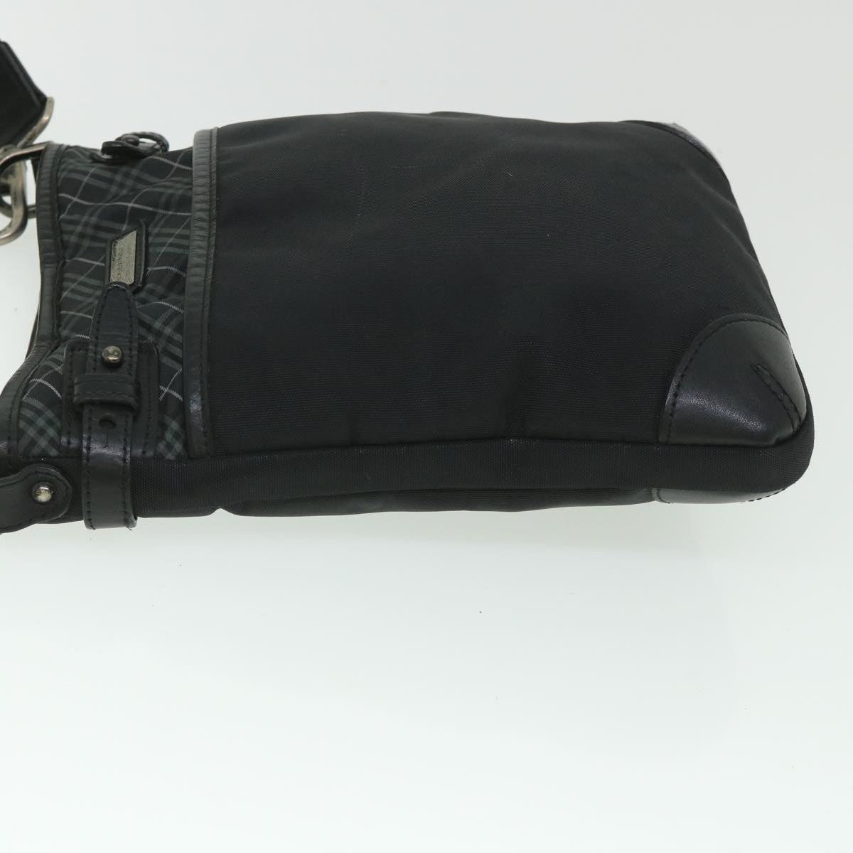 Burberry Auth Nylon Black Shoulder Bag Style 4