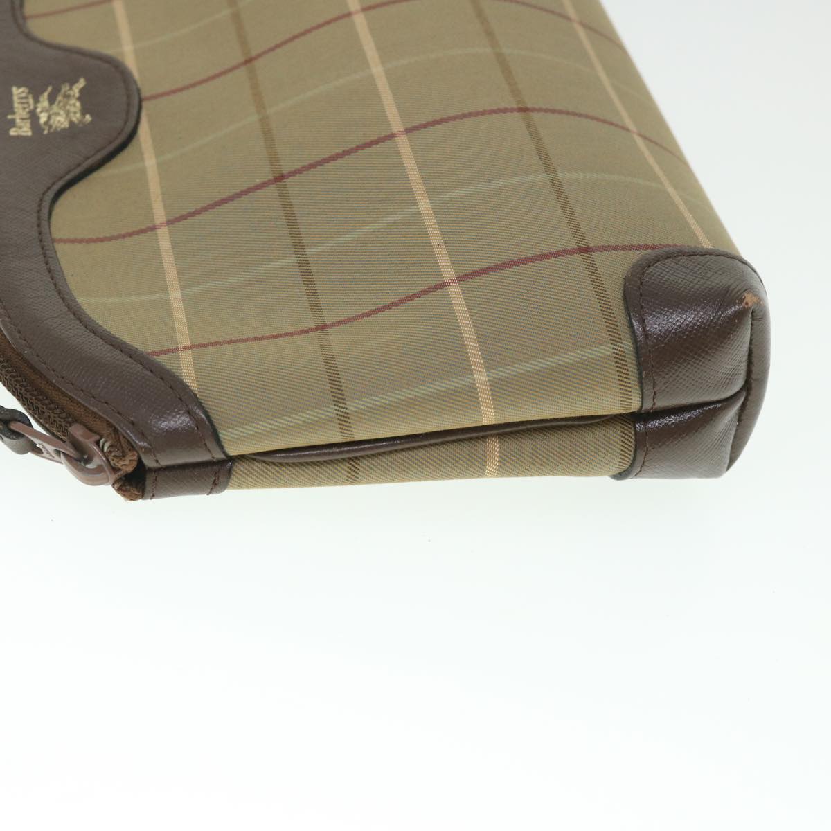 Burberry BURBERRYSs Nova Canvas Brown Clutch Bag Style 5
