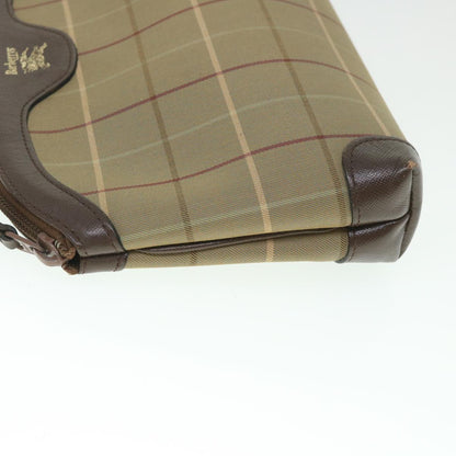 Burberry BURBERRYSs Nova Canvas Brown Clutch Bag Style 5