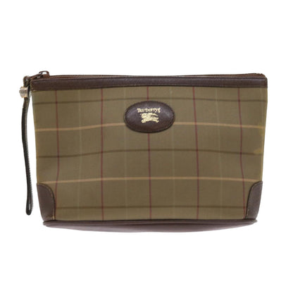 Burberry BURBERRYSs Nova Canvas Brown Clutch Bag