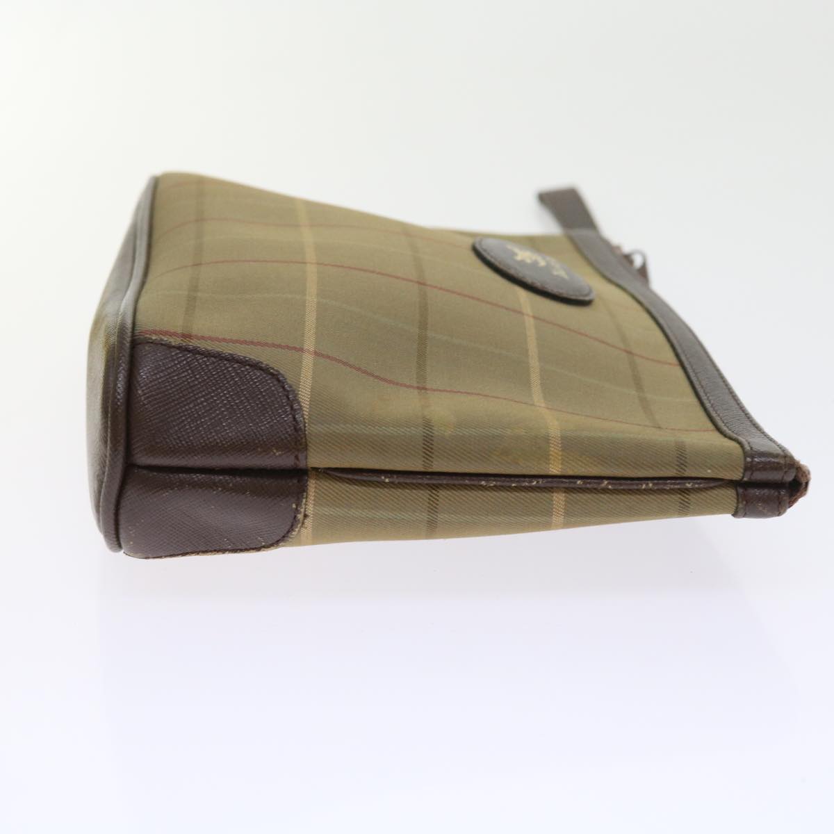 Burberry BURBERRYSs Nova Canvas Brown Clutch Bag
