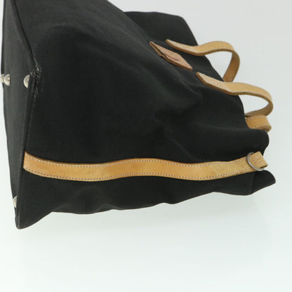 Burberry BURBERRYSs Label Canvas Black Tote Bag