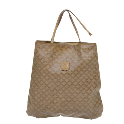 Luxury CELINE Macadam Canvas Pouch Wallet 6Set Brown Beige 9199