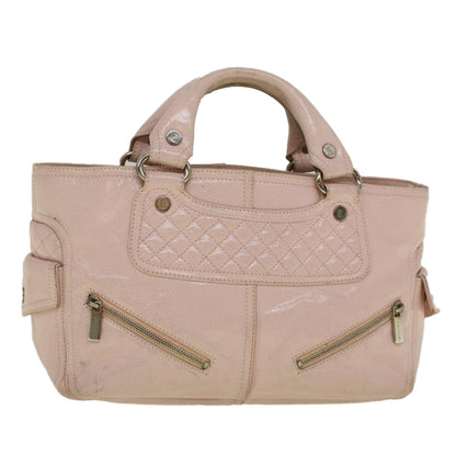 Luxury CELINE Hand Bag Leather Pink 9529
