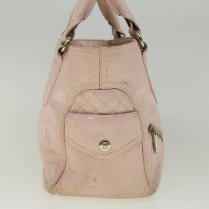 Luxury CELINE Hand Bag Leather Pink 9529