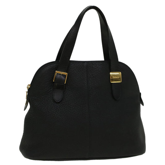 Burberry BURBERRYSs Auth Leather Black Handbag Style 5