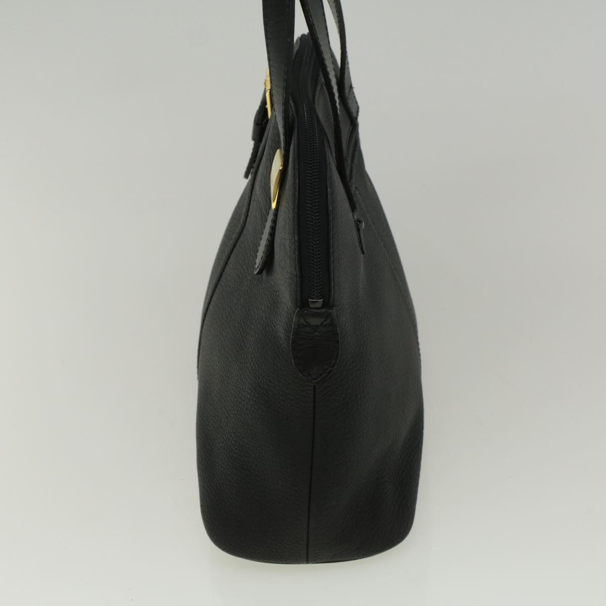 Burberry BURBERRYSs Auth Leather Black Handbag Style 5