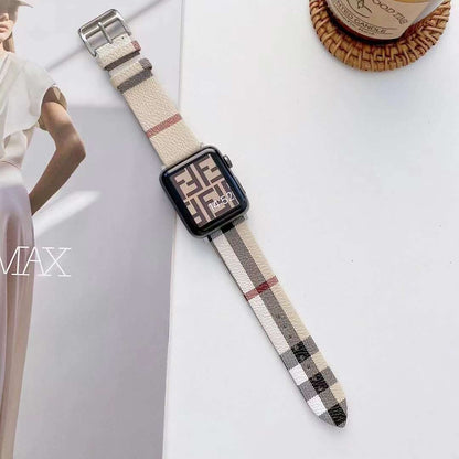 Apple Watch Burberry Band Stripes Design Shop