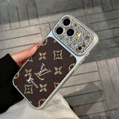 Luxurious, sparkling diamond iPhone phone case-2