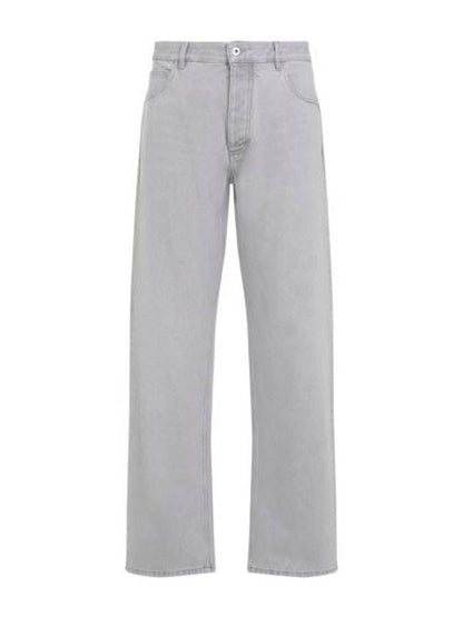 Luxury Bottega Veneta Straight Jean Grey