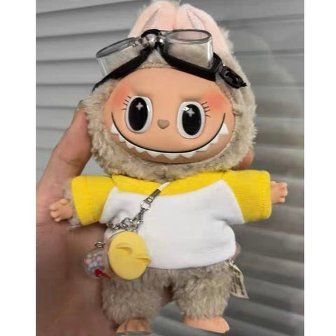 [Baby + Baby Clothing] Rab Clothing Bag Pendant Cute Vinyl DIY Doll Doll Keychain Pendant Gift