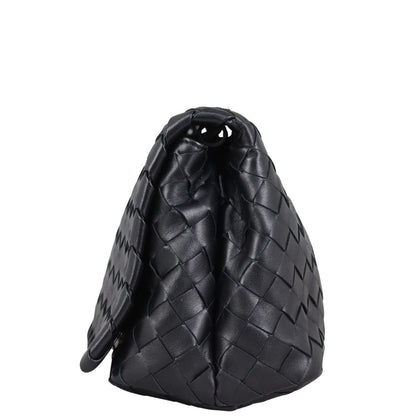 Bottega Veneta Intrecciato Full Flap Small Crossbody