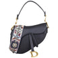 Dior Saddle Bag with Embroidered Shoulder Strap Rovelle Bags