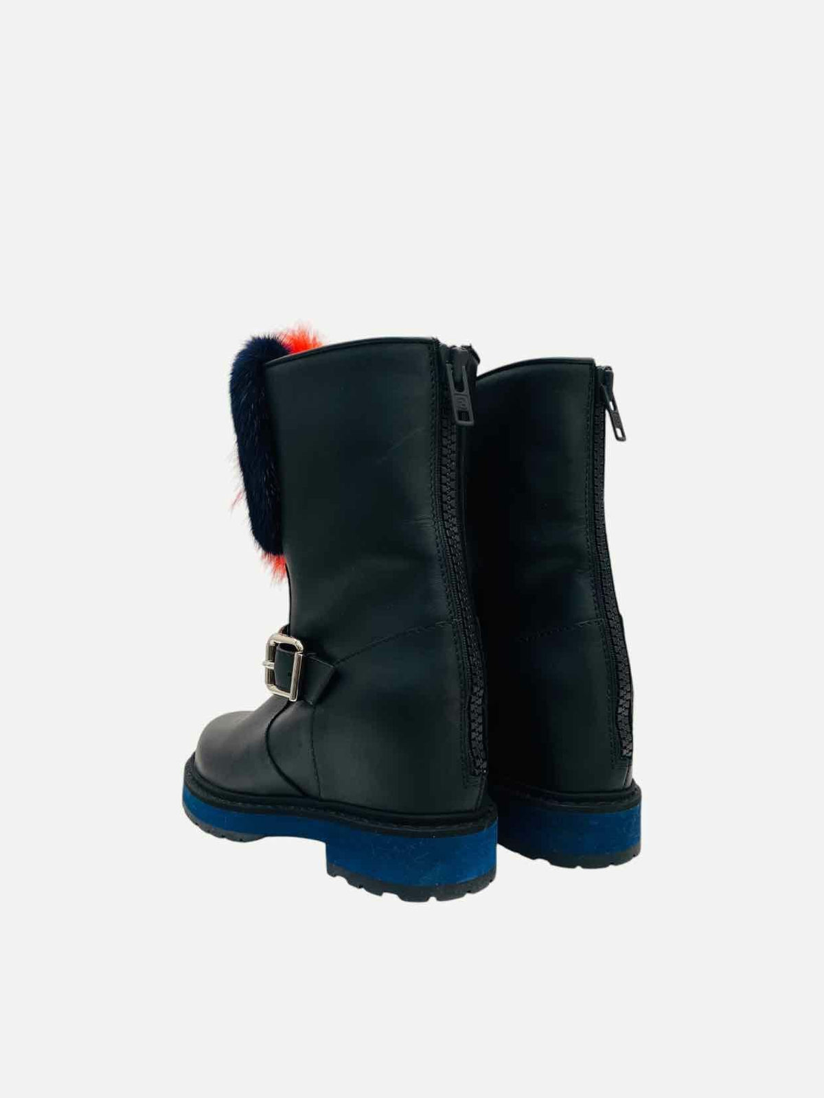 FENDI Caroline Black Size EU 35 Ankle Boots Rovelle Bags