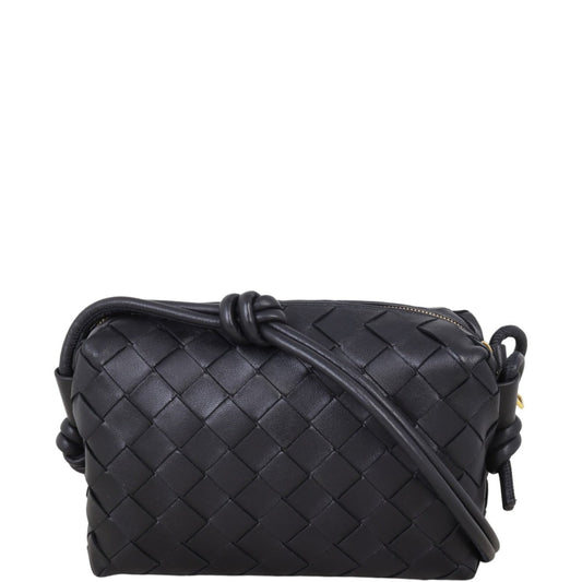 Bottega Veneta Intrecciato Loop Crossbody Mini