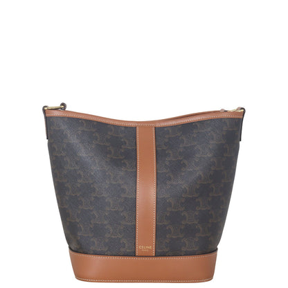 Celine Triomphe Bucket Bag Small