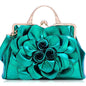 New Fashion Flower cowhide Handbag