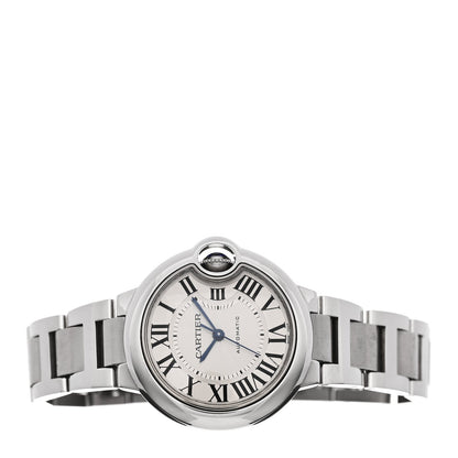Stainless Steel 33mm Ballon Bleu De Cartier Automatic Watch
