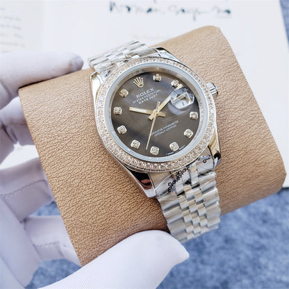 Rolex Datejust 36mm Choco Dial Silver