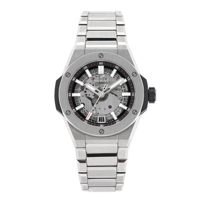 Titanium 40mm Big Bang Integrated Time Only Automatic Watch Silver 456.NX.0170.NX
