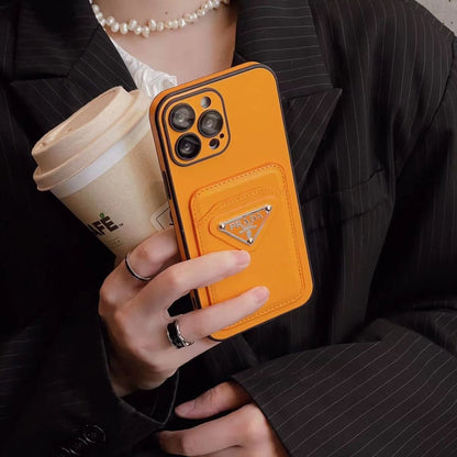Luxury  Leather card  phone case for iphone