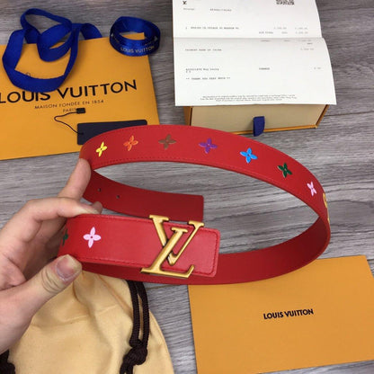 Leather Belt Louis Vuitton