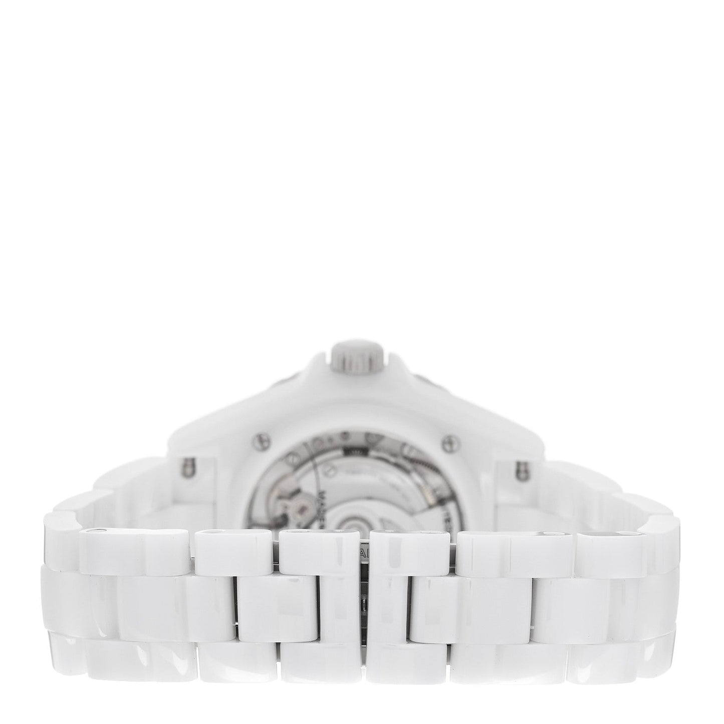 Stainless Steel Ceramic 38mm J12 Limited Edition Mademoiselle La Pausa Automatic Watch White