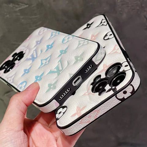 Luxury  Leather phone case for iphone