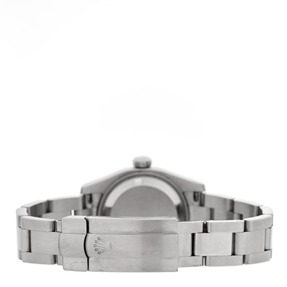 Stainless Steel 26mm Oyster Perpetual Watch Olive Green 176200