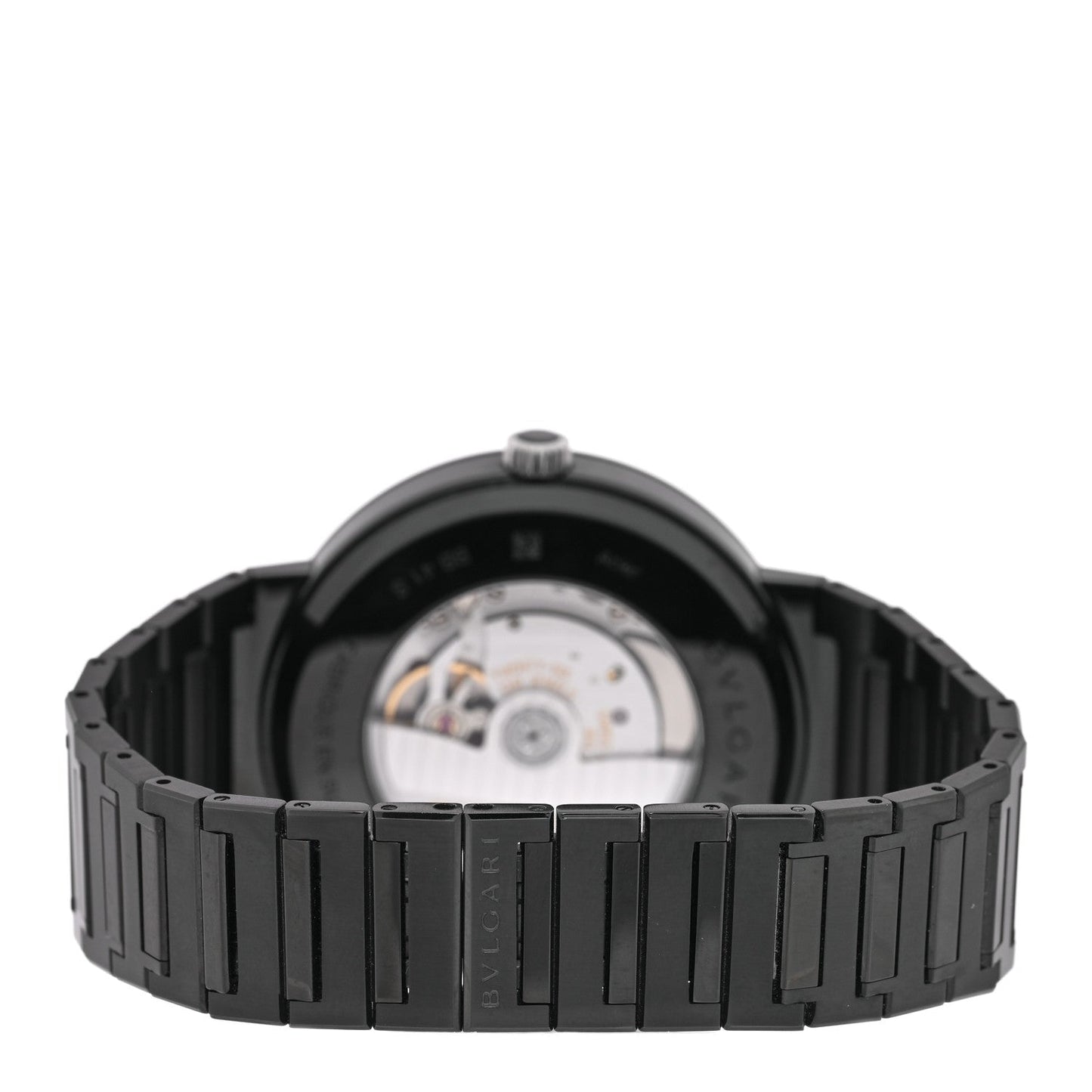 Stainless Steel 41mm Automatic Watch Black