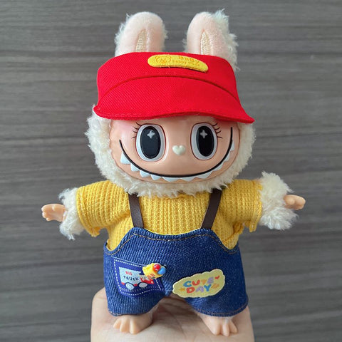 [Baby + Baby Clothes] Rab cloth bag pendant doll keychain pendant cute doll couple gift