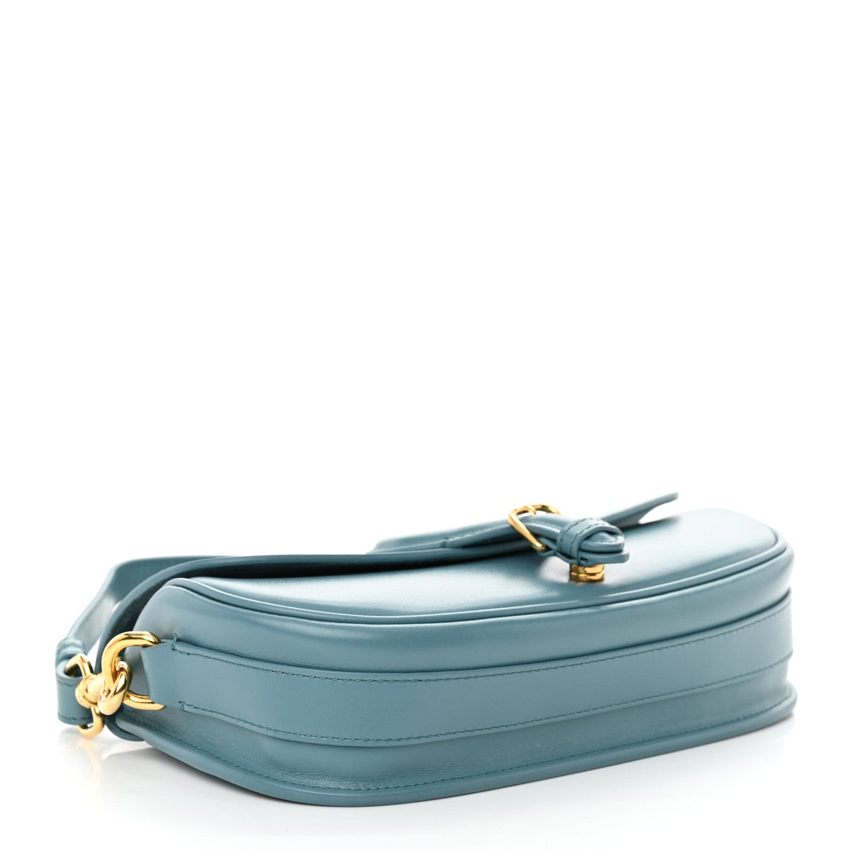 Christian Dior Box Calfskin East West Bobby Bag Blue Rovelle Bags