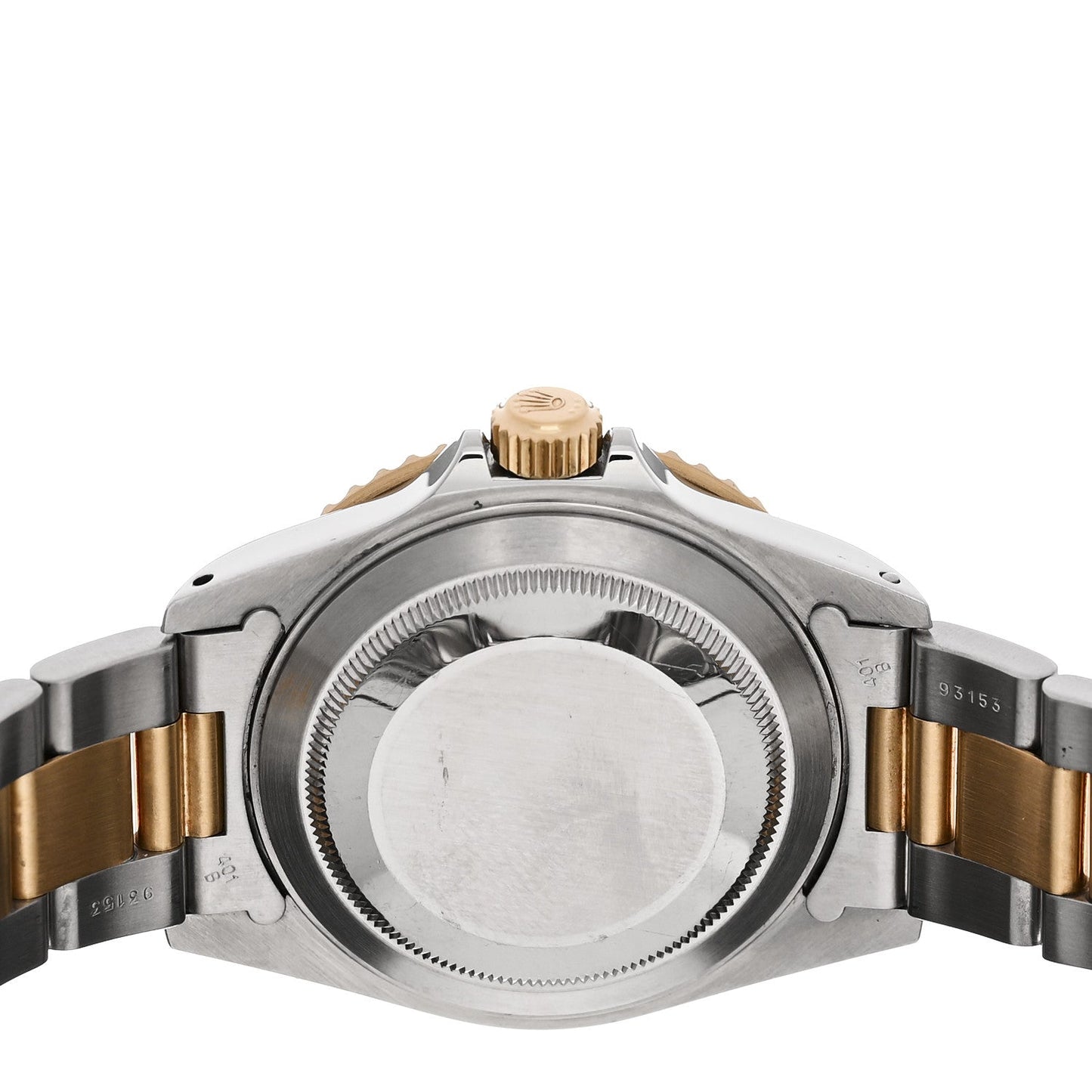 Stainless Steel 18K Yellow Gold Diamond Blue Sapphire 40mm Submariner Date Watch Champagne 16613