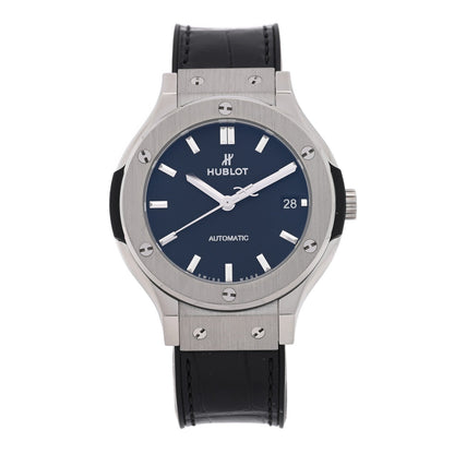 Titanium Alligator 38mm Classic Fusion Automatic Watch Black 565.NX.1171.LR