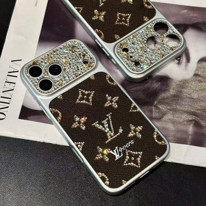 Luxurious, sparkling diamond iPhone phone case-2