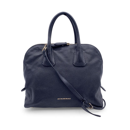 Burberry Greenwood Leather Black Tote Bag