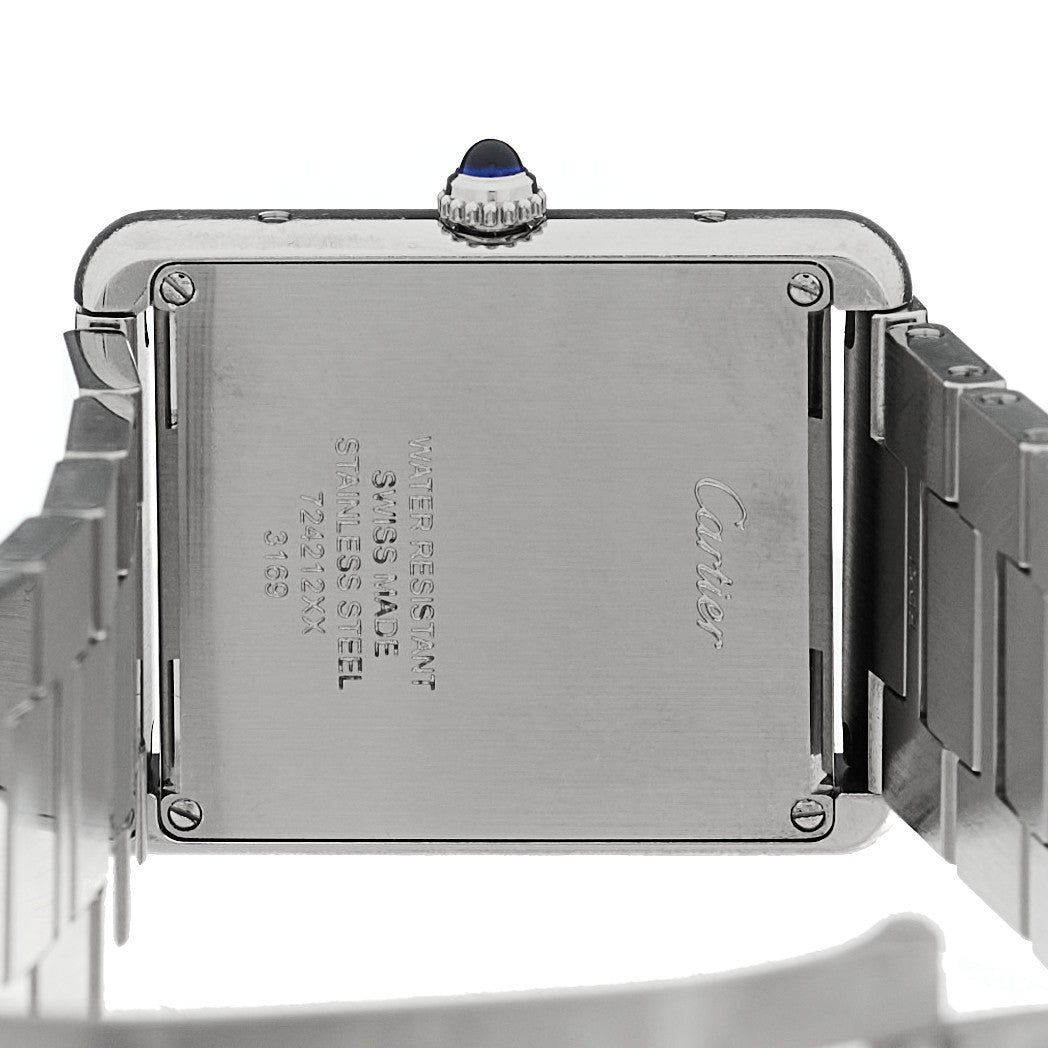 Stainless Steel 27mm Tank Solo Quartz Watch