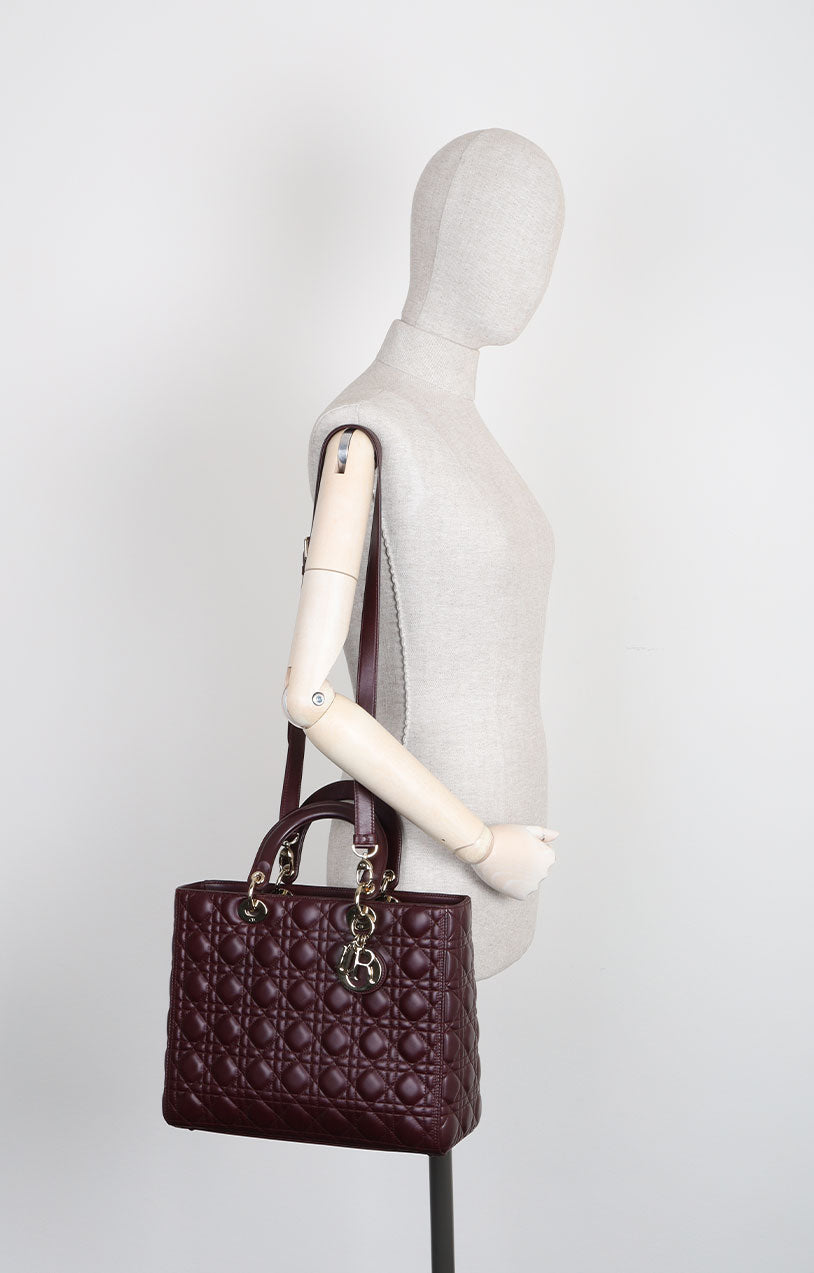 Dior Lady Dior Mini Crossbody Bag Rovelle Bags