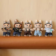[Baby + Baby Clothing] Rab Clothing Bag Pendant Cute Vinyl DIY Doll Doll Keychain Pendant Gift