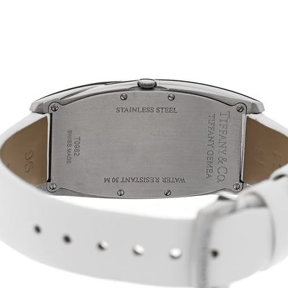 Stainless Steel Satin 22mm Gemea Quartz Watch White